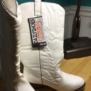 White Cowboy Boots